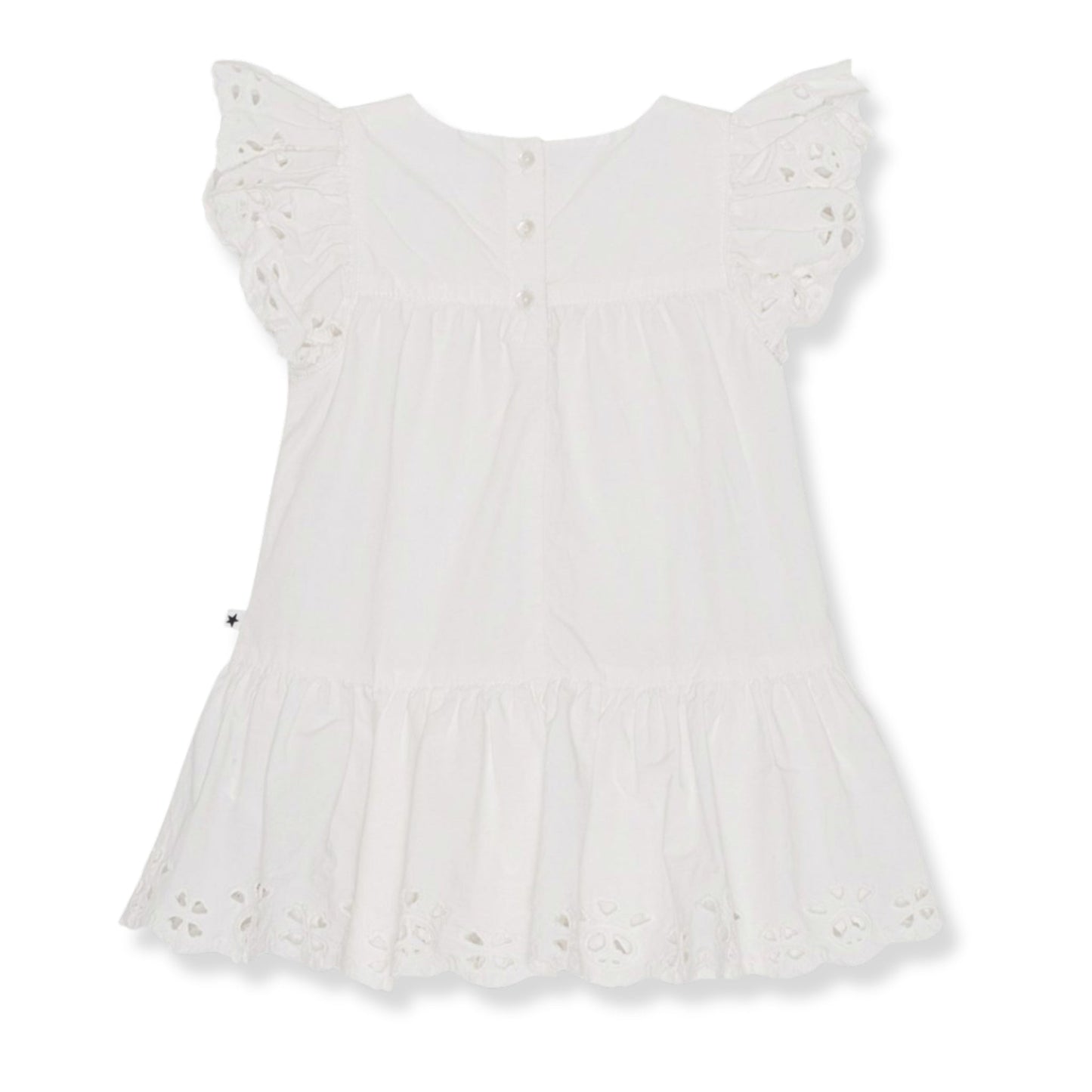 Molo White Cammas Dress - a Spirit Animal - Dress active March 2024 dress Dresses