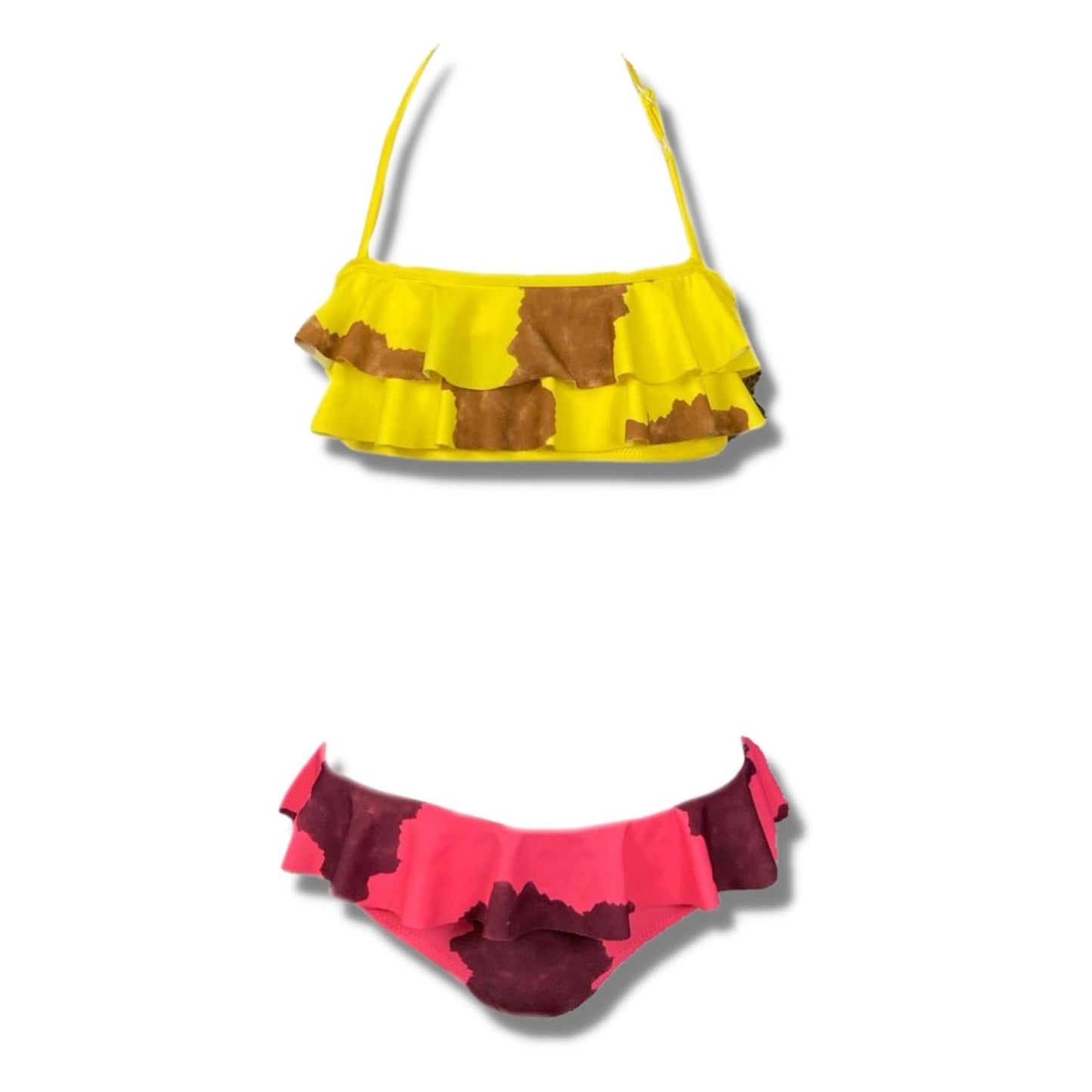 Nessi Byrd Pink & Yellow Euro - a Spirit Animal - swim $60-$90 $75-$90 14y