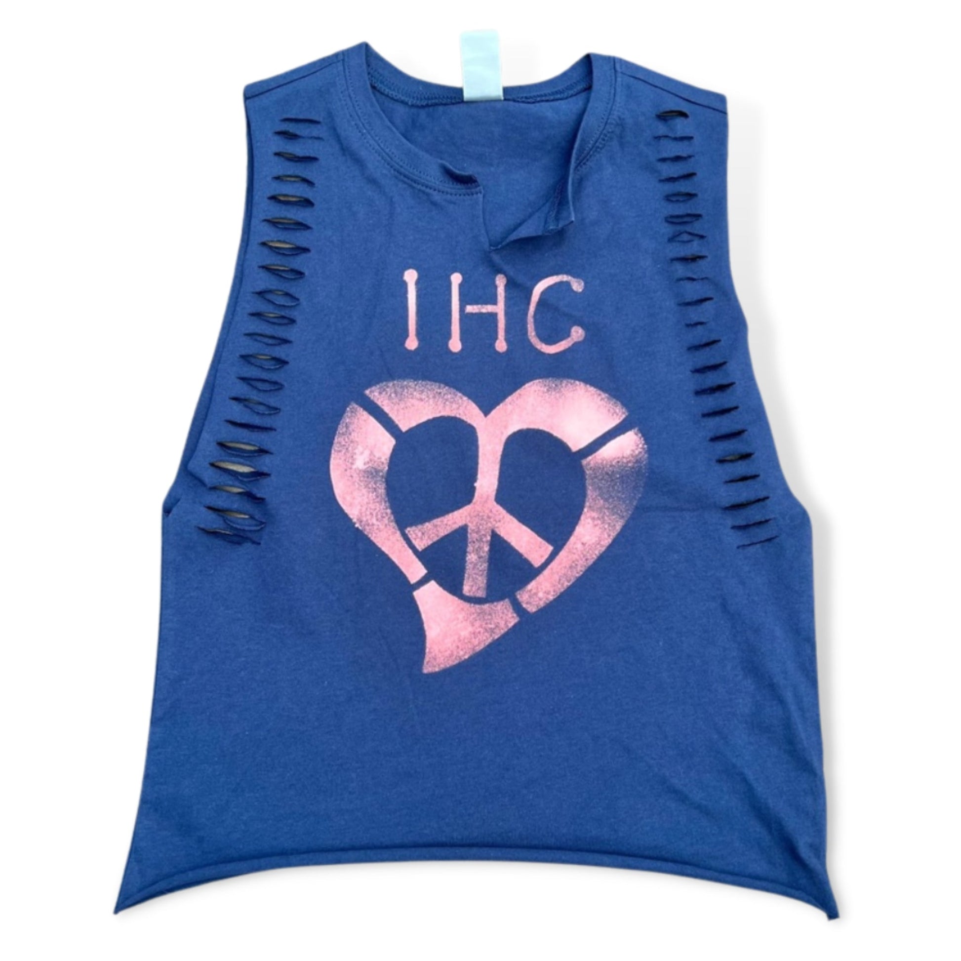 Peace in Heart Custom Ladder Snip Camp Tank - a Spirit Animal - Custom Tank active January 2024 adult Ali & Joe