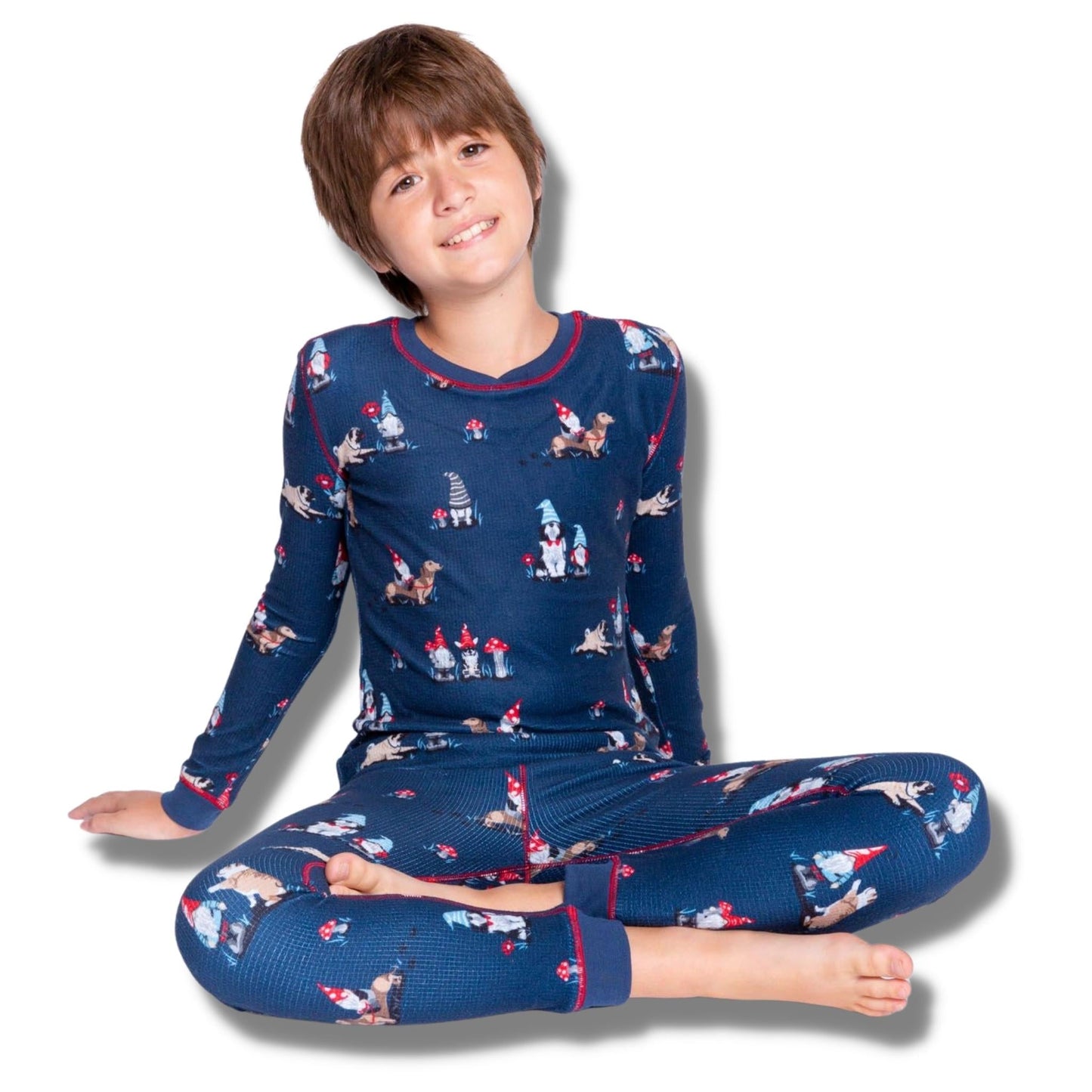 PJ Salvage Navy Gnomies Kids Set - a Spirit Animal - Loungewear $30-$60 $45-$60 10