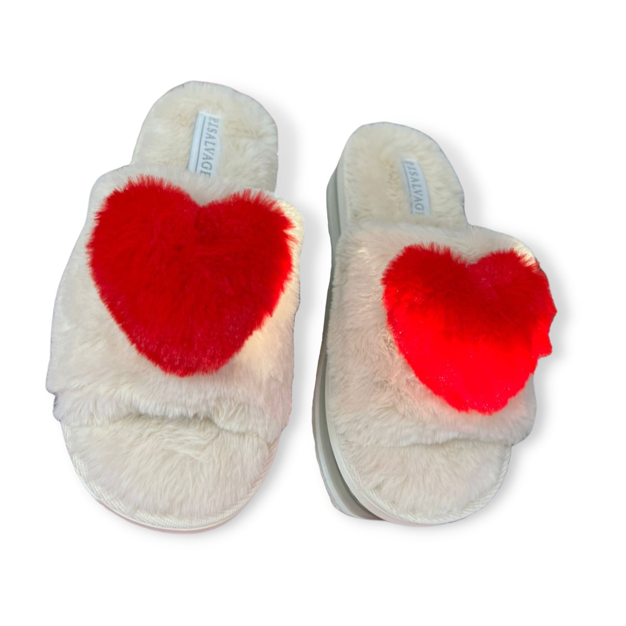 PJ Salvage Slides with Heart - a Spirit Animal - Slides $30-$60 active Dec 2022 Junior Large