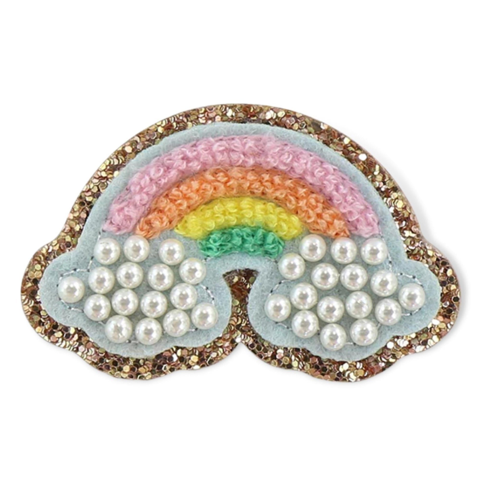 SCLN Core Glitter Pearl Rainbow Patch - a Spirit Animal - Patches active Aug 2022 Clover gifts