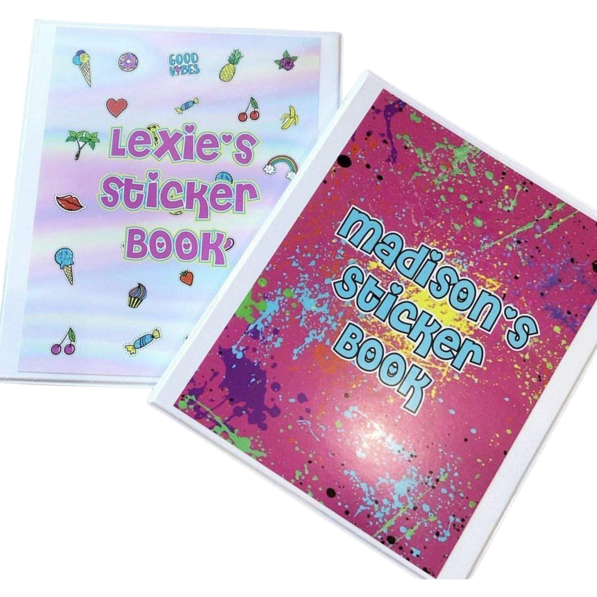 Sticker Book or Trading Card Book - a Spirit Animal - Edyn Design Custom Options Custom Customizable Customized