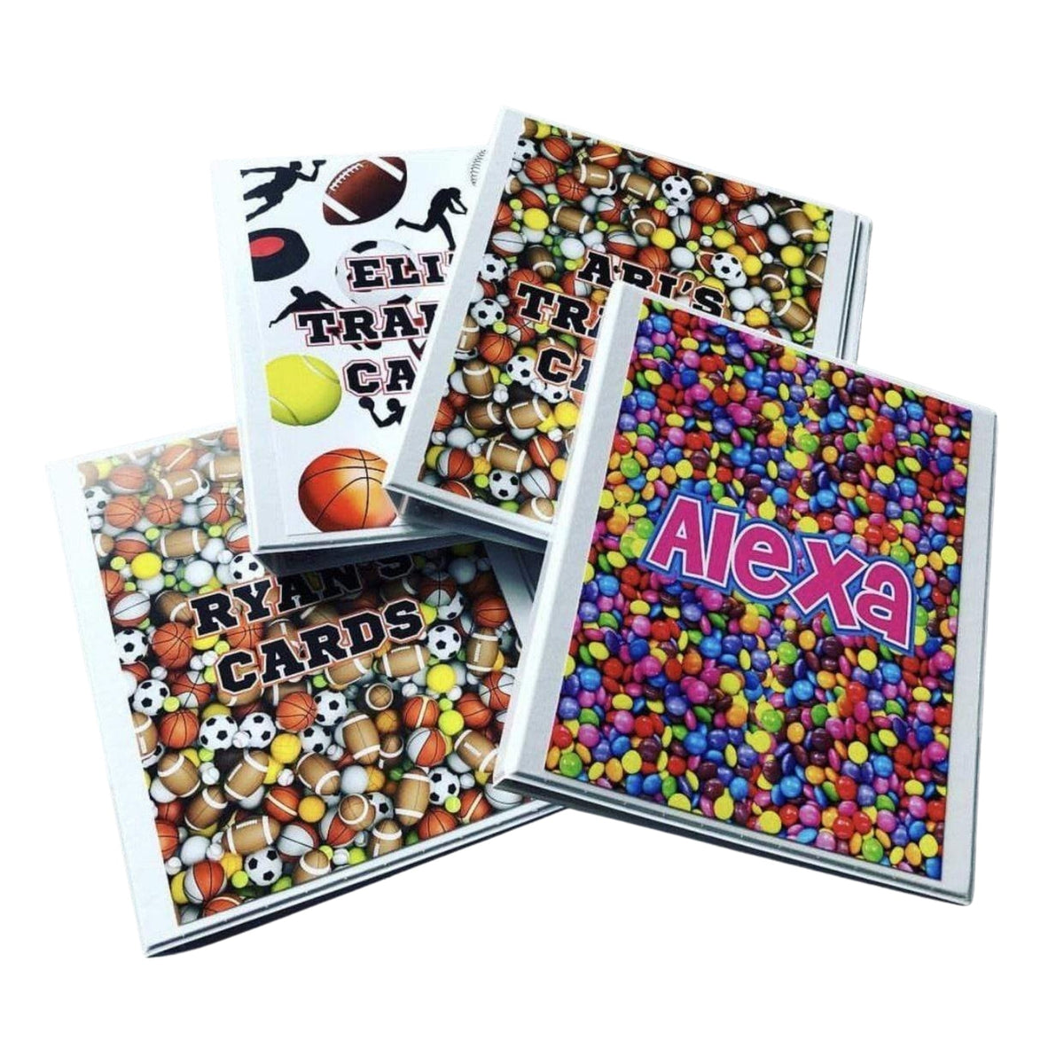 Sticker Book or Trading Card Book - a Spirit Animal - Edyn Design Custom Options Custom Customizable Customized