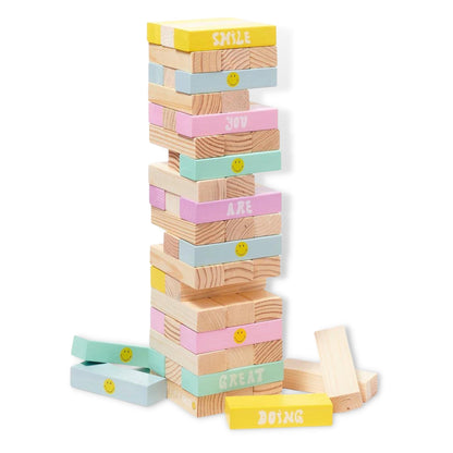 Sunnylife Giant Jumbling Tower Smiley - a Spirit Animal - toys $90-$120 active Apr 2023 Size 12