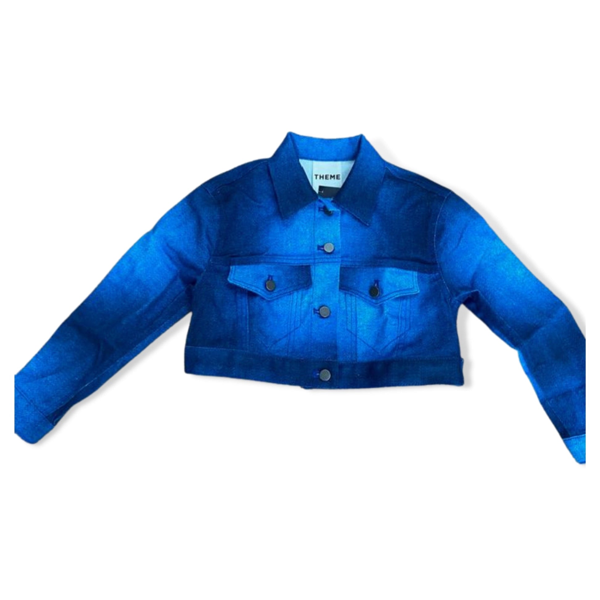 Theme Vintage Blue Jean The Crosby Cropped Denim Jacket - a Spirit Animal - Jacket $90-$120 active August 2023 Apparel