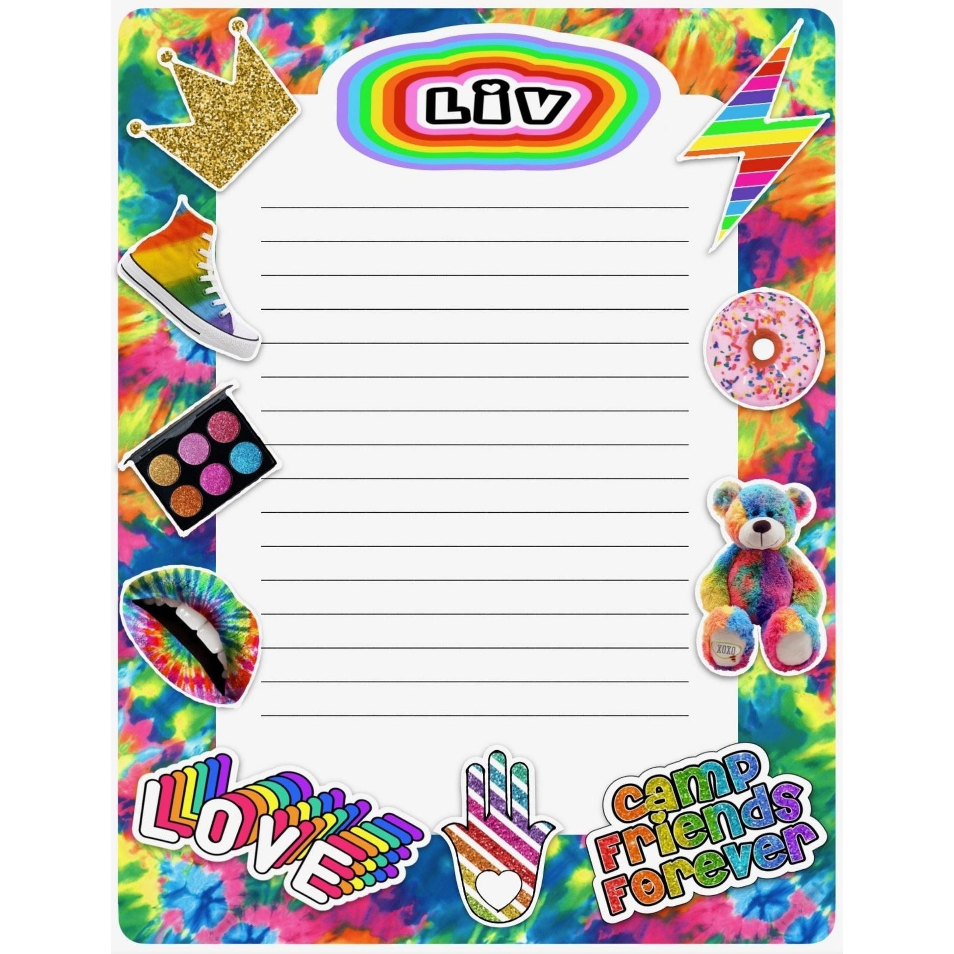 Top Ten Favorite Things Stationery - a Spirit Animal - Cling Its Name Needed Cling Its Name Needed Custom decals